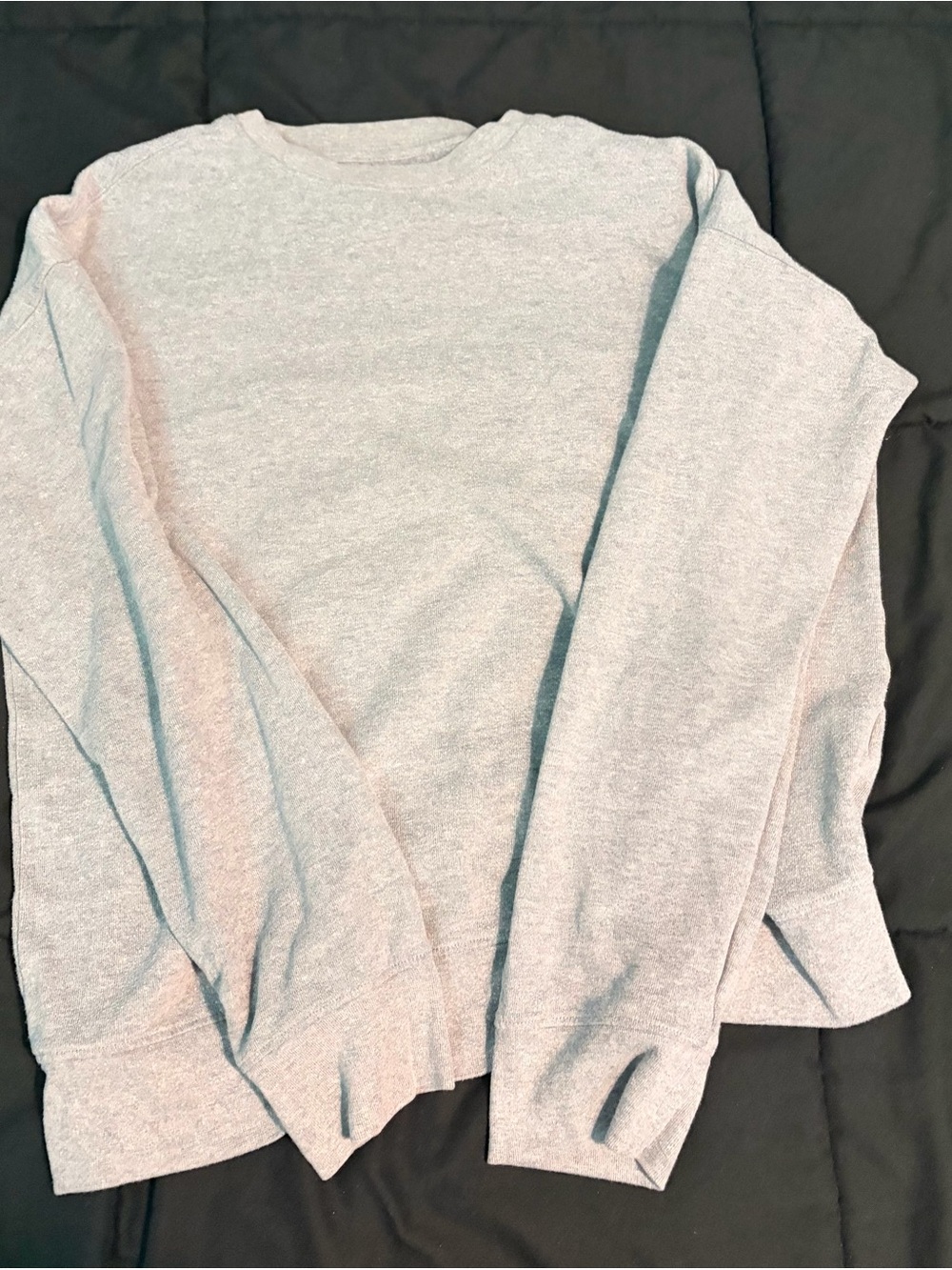 Athletic Works Light Gray Men's Crewneck Sweater